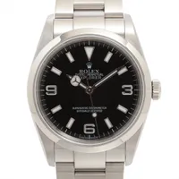 ロレックス エクスプローラーⅠ 114270 SS SS AT 黒文字盤