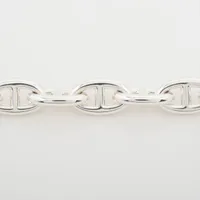 エルメス シェーヌダンクルTPM 2025 ブレスレット 22コマ 925 12.9g