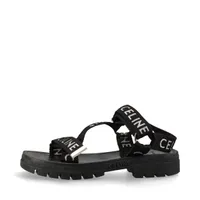 セリーヌ レザー サンダル 36 レディース レッド A3356204｜中古