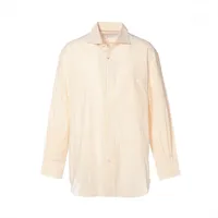 ロロピアーナ ポロシャツ 綿/コットン 麻/リネン オレンジ メンズ 50 Loro Piana（ロロピアーナ） | メンズの古着・中古通販 | 【公式