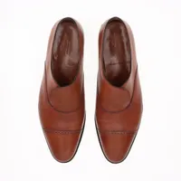 ジョンロブ フィリップ2 レザー シューズ 8E メンズ ブラウン