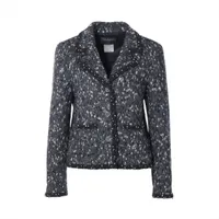 シャネル ココボタン 01A ウール テーラードジャケット 38 レディース