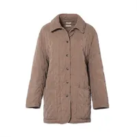 イッセイミヤケ ポリエステル 中綿コート 1 レディース ホワイト