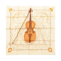 エルメス カレ90 La Musique des spheres 球体が奏でる音楽 スカーフ