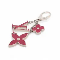 ヴィトン M60071 ポルトクレシェンヌ キーホルダー メタル ゴールド