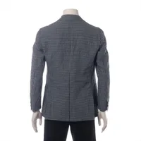 ラルディーニ ウール テーラードジャケット 46 メンズ グレー JI319AQ