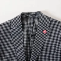 ラルディーニ ウール テーラードジャケット 46 メンズ グレー JI319AQ