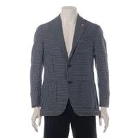 ラルディーニ ウール テーラードジャケット 46 メンズ グレー JI319AQ