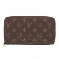 ルイヴィトン【現行　未使用に近い】モノグラム　フューシャ　ジッピーウォレット ヴィトン モノグラム ジッピーウォレット M41895 フューシャ ラウンド