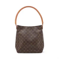 ヴィトン モノグラム ルーピングGM M51145 ブラウン