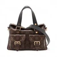 ルイ ヴィトン マンハッタン モノグラム M44207 ブラウン｜ルイ