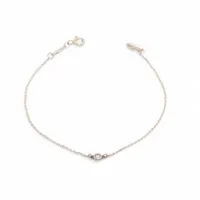 新品未使用品ティファニー バイザヤード 1Pダイヤモンド ブレスレット　シルバー ティファニー バイザヤード 1P ブレスレット 925 シルバー