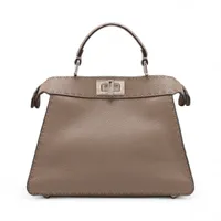 専用 ビアンカ シベリア 大人気！【FENDI】ピーカブー ミニ ブラック セレリア バッグ (FENDI