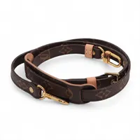 ヴィトン ショルダーストラップ GP×PVC ブラウン A4087981｜中古