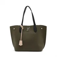 【極美品】ルイヴィトン　ロックミーゴー　トートバック　カーキ 極美品】ルイヴィトン ロックミーゴー トートバック カーキ LOUIS