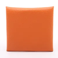 エルメス バスティア ヴェルソ ヴォーエプソン コインケース オレンジ