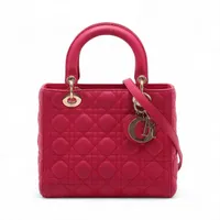 クリスチャンディオール レディディオール カナージュ レザー 2WAY