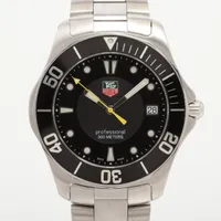 タグホイヤー プロフェッショナル200 WN1310 SS QZ 黒文字盤 A3089194