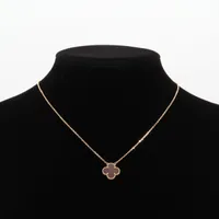 ヴィンテージアルハンブラ カーネリアン ネックレス ヴィンテージ アルハンブラ ペンダント 18K イエローゴールド