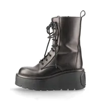 ヴァレンティノガラヴァーニ レザー ブーツ 37.5 レディース ブラック