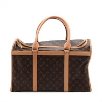 ヴィトン  サックシャン50 ヴィトン モノグラム サックシャン50 M42021 ブラウン AP137081｜中古