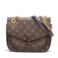 ヴィトン モノグラム パッシー M45592 ブラウン RFID反応あり