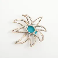 ティファニー ファイヤーワークス ブローチ 925 166.2g シルバー