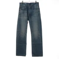 （未使用）ジーンズ　ストレートタイプ　ユニセックス　トリオンフ　セリーヌ CELINE - セリーヌ CELINE デニムパンツ トリオンフ チェーン装飾付き