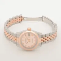 ロレックス デイトジャスト 179171 PG×SS PG×SS AT ピンク文字盤