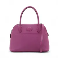 エルメス ボリード31 フィヨルド ルージュガランス ゴールド金具 □H