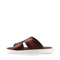 ベルルッティ シャドウ レザー サンダル 10 メンズ ブラウン