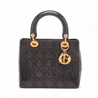 クリスチャンディオール レディディオール ミニ カナージュ パテント