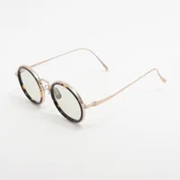 金子眼鏡 サングラス チタン ゴールド KJ-65 A4091489｜中古ブランド品