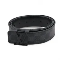 ルイヴィトン ベルト M9808 サンチュールLVイニシアル ブラック ヴィトン M9808 サンチュール LVイニシアル シリアル不鮮明 ベルト 110