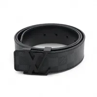 ヴィトン M9808 サンチュール LVイニシアル CA4122 ベルト 95/38 PVC