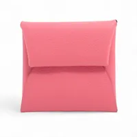 エルメス バスティア エバーカラー コインケース ローズエテ シルバー