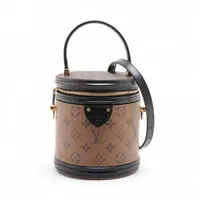 ヴィトン モノグラムリバース カンヌ M43986 ブラウン RFID反応あり