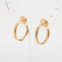 カルティエ トリニティ ピアス 750(YG×PG×WG) 4.5g A2655518｜中古