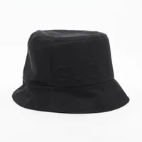 グッチ ロゴ ハット XL ナイロン ブラック 813534 シェリーライン