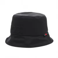 美品✨GUCCI シェリーライン バケットハット 極美品✨GUCCI バケットハット シェリーライン 黒 L キャンバス - メルカリ