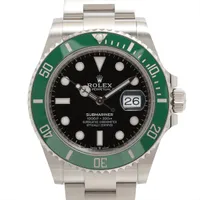 ロレックス サブマリーナーデイト 126610LV SS SS AT 黒文字盤
