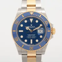 ロレックス サブマリーナーデイト 126613LB SS×YG SS×YG AT 青文字盤