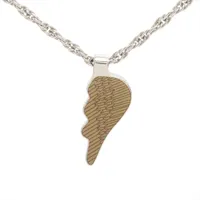 エルメス マイヨン ネックレス バッファローホーン×メタル シルバー