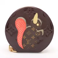 ヴィトン ヴェルニ ポシェットクレ M91737 ルージュグルナディーヌ