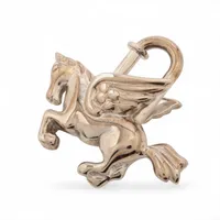 エルメス カデナ ペガサス チャーム GP シルバー A4093425｜中古