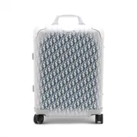 ディオール×リモワ オブリーク アルミニウム キャリーケース シルバー