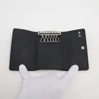 【美品】ヴィトン キーケース ミュルティクレ6 トリヨン ノワールブラック ヴィトン トリヨン ミュルティクレ6 M82604 ノワール キーケース RFID