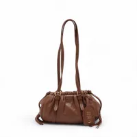 ミュウミュウ マテラッセ レザー チェーンショルダーバッグ ピンク