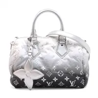 ヴィトン LVアエログラム キーポル バンドリエール40 M57088 ブラック