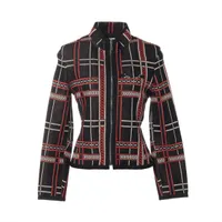 エルメス シェーヌダンクル 23SS ゴートスキン レザージャケット 38